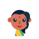 Female,Malayan skin,Diversity,Nationality,Racial,Indian,Traditional